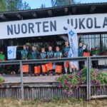 SK Pohjantähden ykkösjoukkue Nuorten Jukolassa 2025 palkintojenjaossa