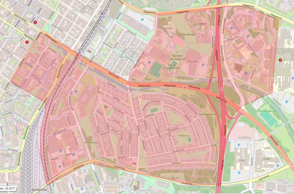 SM knock-out ja sprinttiviesti kilpailukieltoalue